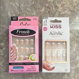 Kiss and Salon French Nail Sets